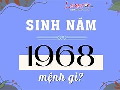 Tử Vi Tuổi Mậu Thân Sinh Năm 1968