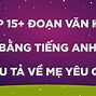 Viết Văn Tả Về Mẹ Bằng Tiếng Anh